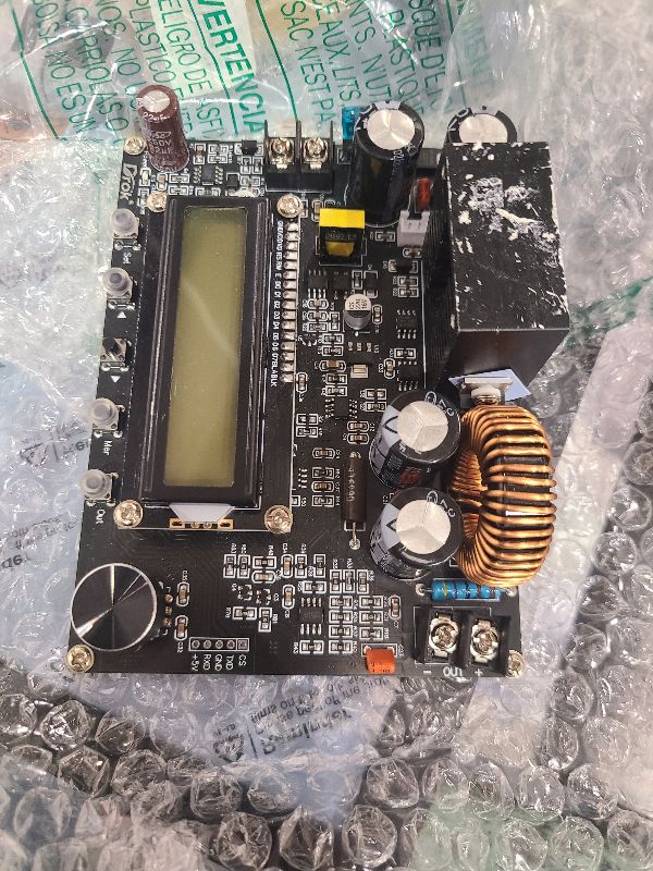 Photo 1 of DROK DC Buck Converter CNC, 10V-100V to 0V-60V, DC to DC 12V 24V 36V 48V 12A 720W Adjustable Power Supply Voltage Regulator Module