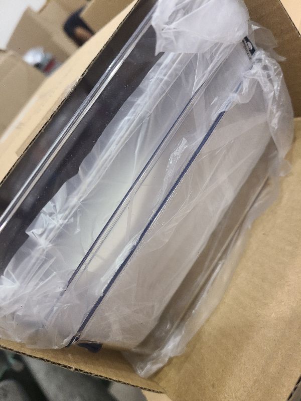 Photo 1 of 6 Pack Large Clear Plastic Drawer Organizer Trays, Acrylic Kitchen Drawer Organization and Storage Dividers, Non-Slip Storage Bins for Makeup, Kitchen Utensils, Bathroom, Jewelries and Office Desk