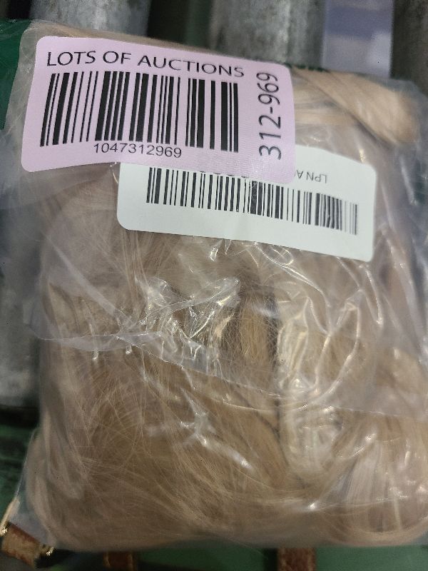 Photo 1 of 20 Inches Hair Extensions Clip ins, Curly Soft Synthetic Clip in Hair Extensions for Women and Girls (Color: Blonde with Beige Blonde Highlights)