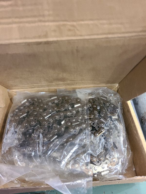 Photo 1 of 4 Pack 20 Inch Chainsaw Chain 72 Drive Links .050" Gauge 3/8" Pitch, Replacement Chains 20" Chain Saw Chain Fits for Husqvarna 455 Rancher Chain Stihl Makita Chainsaw and More
