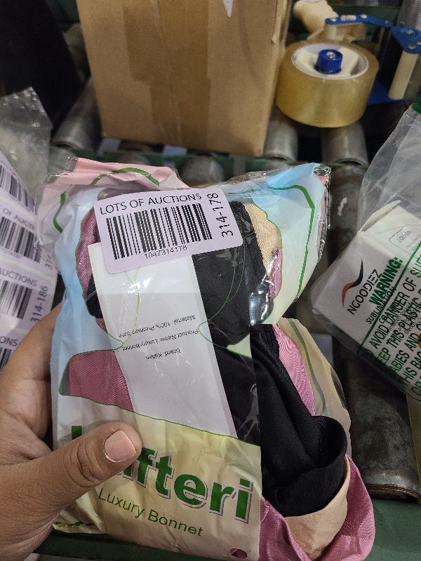 Photo 1 of 3Pcs Bonnets for Sleeping, Extra Satin Silk Bonnet for Sleeping Women with Tie Band for Curly Hair Jumbo Bonnet Braids