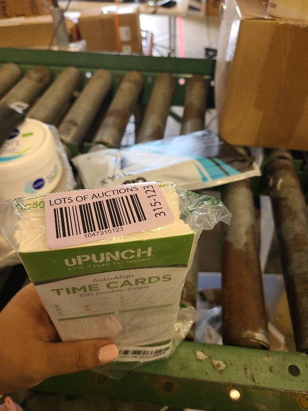 Photo 1 of 100 uPunch Time Cards for HN3000