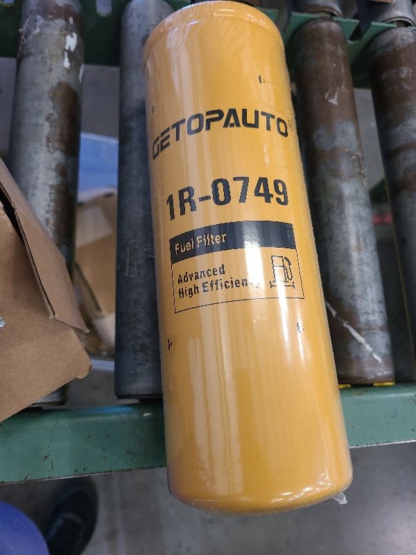 Photo 1 of 1R-0749 Fuel Filter Fit for Diesel Engines C-10/12/13/15/16, Fit for Caterpillar CAT Excavator 3176 3304 3406 3408 3412, Replaces # LFF5823B LFF2749 308-9679 33674 FF5264, Pack of 1