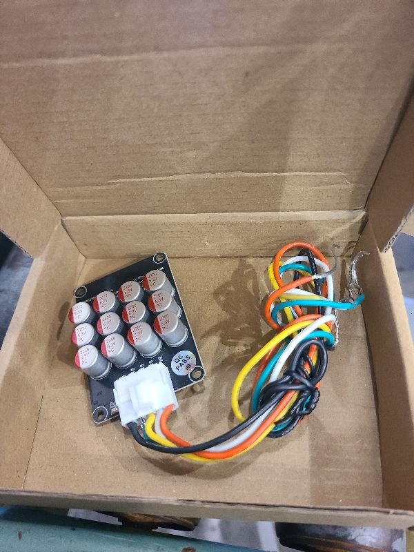Photo 1 of 5A 3S 4S 12V Battery Active Equalizer Whole Group Balancer LiFePO4 LFP Lipo Li-ion Lithium Active Battery Energy Transfer Equalization Capacitor Balancer PCB Module with Acrylic Protective Case