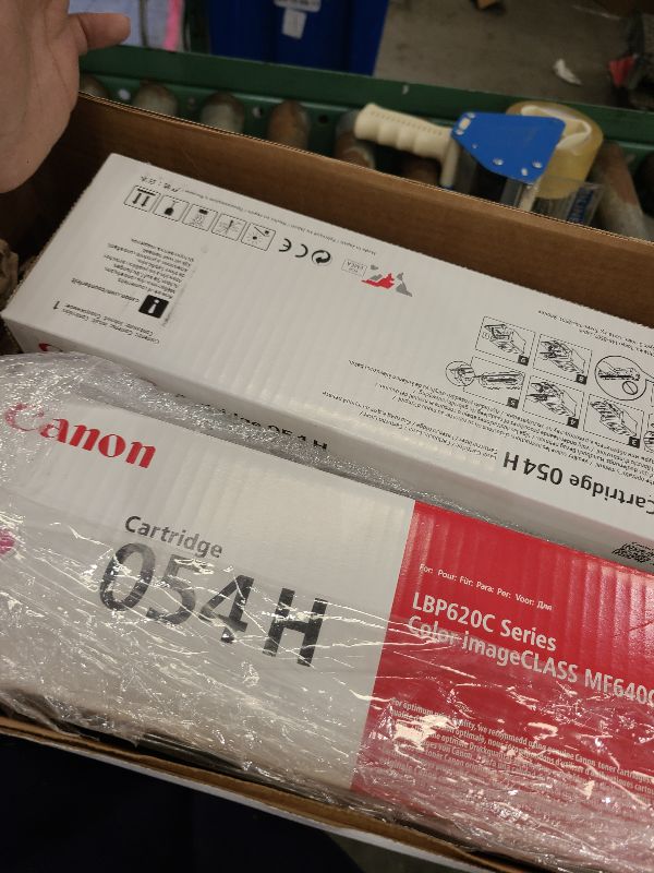 Photo 1 of 054 Toner Cartridge 4 Pack - 054H Replacement for Canon 054 Toner Cartridge Set, for Canon MF642cdw Toner Cartridges, Works with Color imageCLASS MF642Cdw, MF644Cdw, MF641Cdw, LBP622Cdw Laser Printers