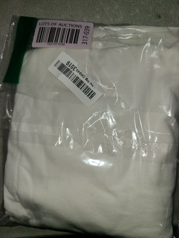 Photo 1 of LTSCNRM Womens Tee Rompers Casual One Piece Hot Shot Oversized Overall Short Sleeve Reversible Athletic Workout Pockets(White-XL)