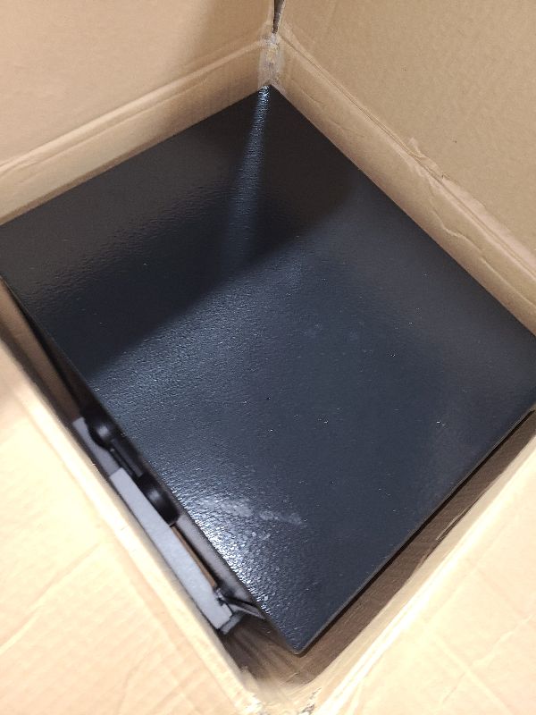 Photo 1 of 4.3 Cub Large Home Safe Fireproof Waterproof, Anti-theft Fireproof Safe Box with Programmable Keypad, Spare Keys and Removable Shelf, Digital Security Safe for Home Money Firearm Documents Medicines
