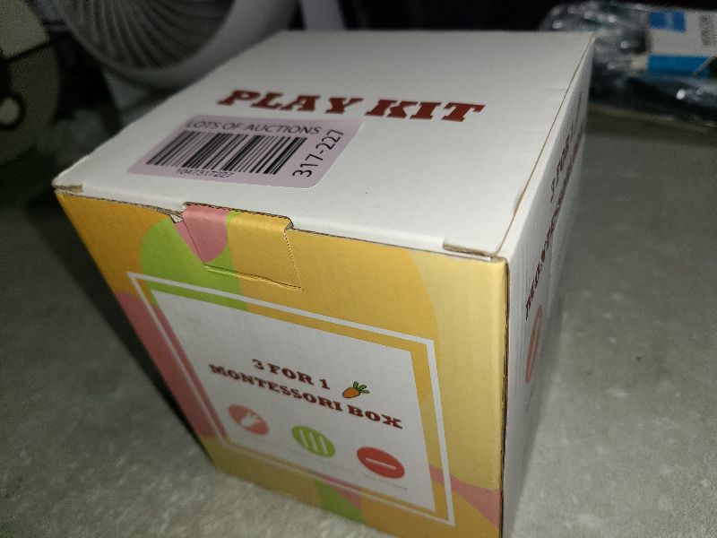 Photo 1 of Adena Montessori 3 in 1 Wooden Montessori Play Kit Baby Toys,Includes Matchstick Color Drop Game,Carrot Harvest Game and Coin Box,Learning Toy for Kid 1,2,3 Year Old,Girl Boy Gift for Baby 6-12 Month