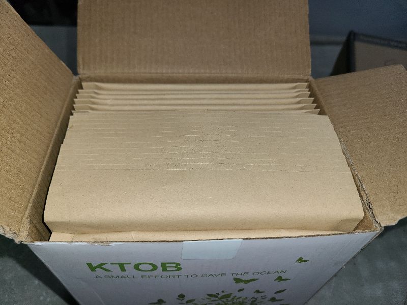 Photo 1 of 6x10 100% Biodegradable Bubble Mailers,25 Count Kraft Brown #0 Compostable Padded Packaging Wrap Envelopes Pouches Eco Friendly Self Seal Bags