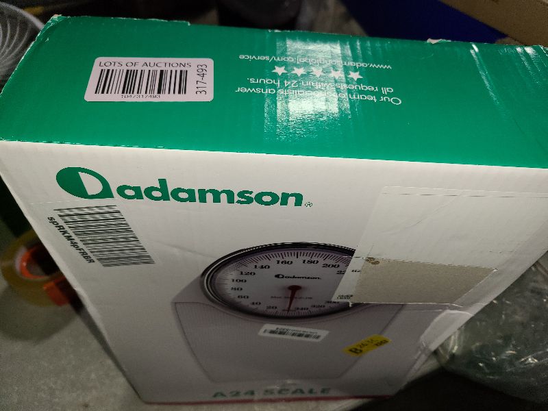 Photo 1 of Adamson A24 Scales for Body Weight - Up to 350 LB - New - Anti-Skid Rubber Surface Extra Large Numbers - High Precision Bathroom Scale Analog - Durable with 20-Year Assurance