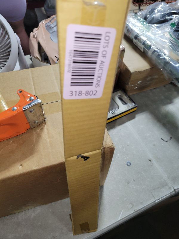 Photo 1 of Ideal Security Sliding Window Security Bar or Patio Door Window Bars with Child-Proof Lock, Extendable, Window Safety, White (15.7-26.75 Inches)