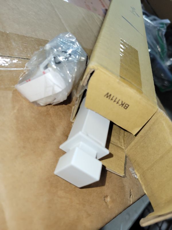 Photo 1 of Ideal Security Sliding Window Security Bar or Patio Door Window Bars with Child-Proof Lock, Extendable, Window Safety, White (15.7-26.75 Inches)