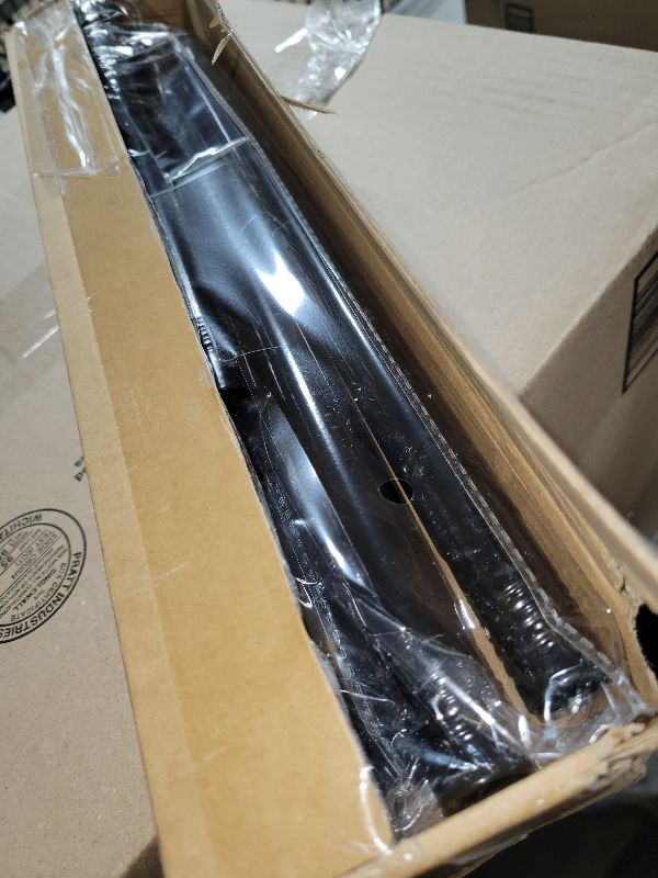 Photo 1 of 2PCS Spring Tension Curtain Rod 28 To 48 Inch Adjustable Expandable Black Tension Rod Shower Curtain Rods No Drilling Spring Loaded Curtain Rod for Windows Bathroom Closet Bedroom Doorway Door