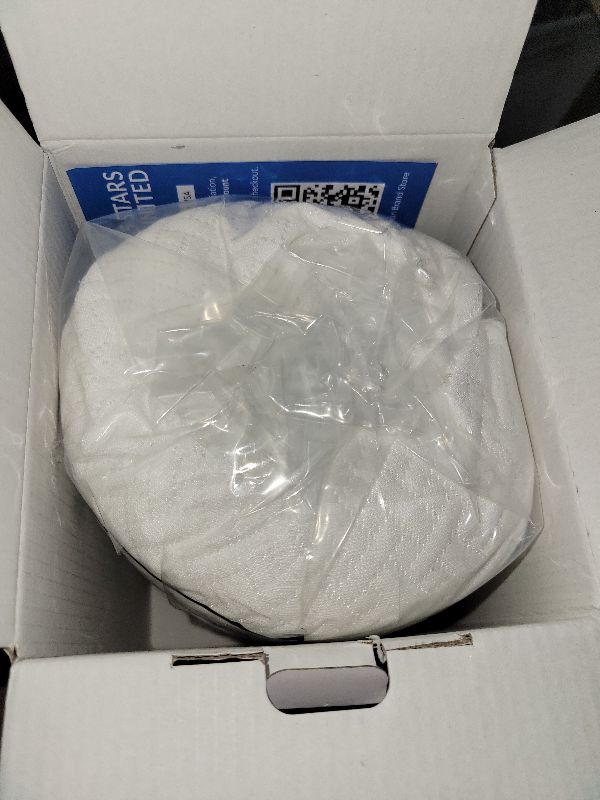 Photo 1 of 5 STARS UNITED Knee Pillow for Back Sleeping – Memory Foam Cushion for Sciatica Pain Relief – Under Leg Support for Sleeping on Back – Half Moon Bolster for Bed, White