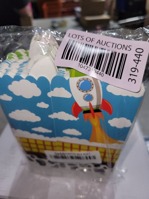 Photo 1 of 36 Pcs Toys Inspired Cartoon Story Popcorn Boxes Toy Story Birthday Decorations Popcorn Candy Boxes Gift Boxes for Cartoon Story Theme Boys Girls Birthday Party Supplies Baby Shower