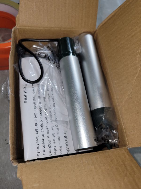 Photo 1 of 2025 Upgraded Solar Animal Repeller, Ultrasonic pest Repeller, Cat Repellent Outdoor, Squirrel Repellent, Deer Repellent,Waterproof,Siren and Flash Animal Repellent,Dog, Raccoon, Skunk, Rabbit, Rodent