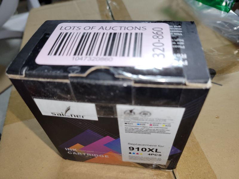 Photo 1 of 910XL Ink Cartridges Replacement for HP Ink 910 XL 910xl Compatible with HP Officejet Pro 8025e 8020 8015e 8022e 8035 8010e 8025 8028 Printer 910