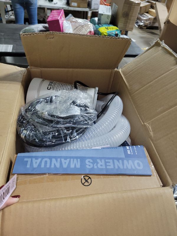 Photo 1 of INTEX 28107EH Easy Set Inflatable Swimming Pool Set: 8ft x 24in – Includes 330 GPH Cartridge Filter Pump – Puncture-Resistant Material – 513 Gallon Capacity – 18in Water Depth