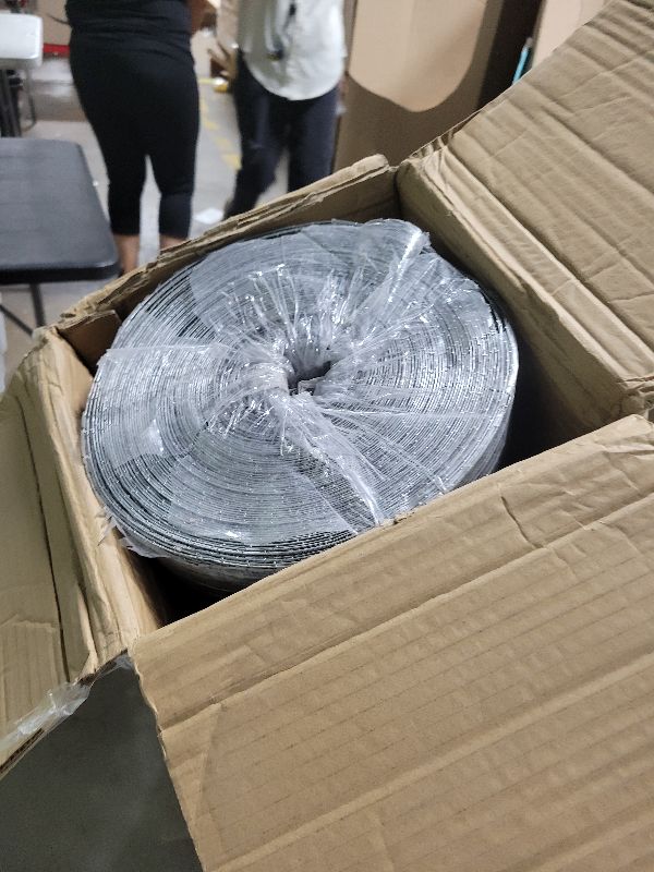 Photo 1 of AMAGABELI GARDEN & HOME Hardware Cloth 1/2 inch 48 x 100 ft Galvanized 19 Gauge Chicken Wire Fence Welded Wire Fencing Mesh Roll Gopher Wire Rabbit Wire Snake Fence Poultry Netting Cage Screen JW008