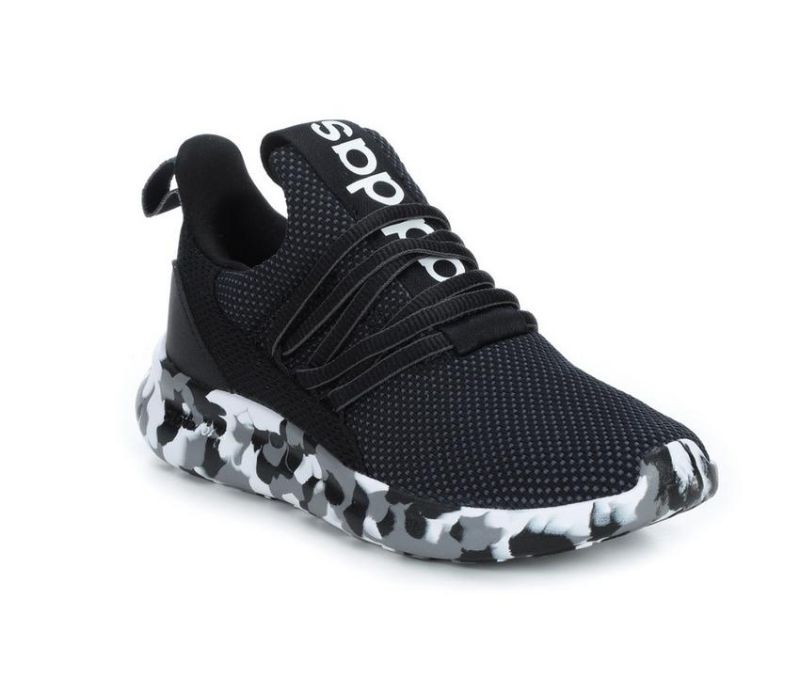 Photo 1 of adidas Lite Racer Adapt 7.0 Sneaker, Black/Black/Grey, 2 US Unisex Little Kid