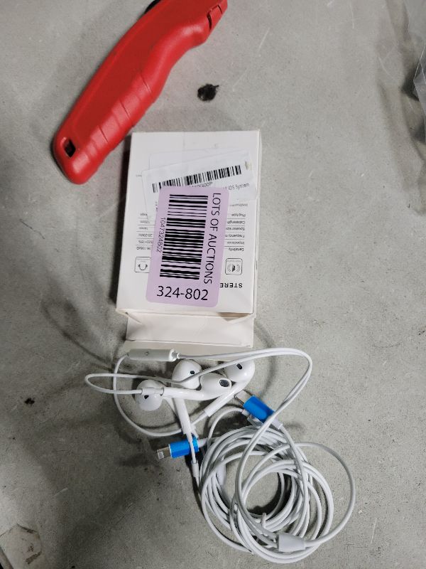Photo 1 of 2 Packs iPhone Headphones Earbuds with Lightning Connector(Built-in Mic & Volume Control)[MFi Certified] Headphones support for iPhone 14/13/12/SE/11/XR/XS/X/7/7Plus/8/8Plus Support All iOS System