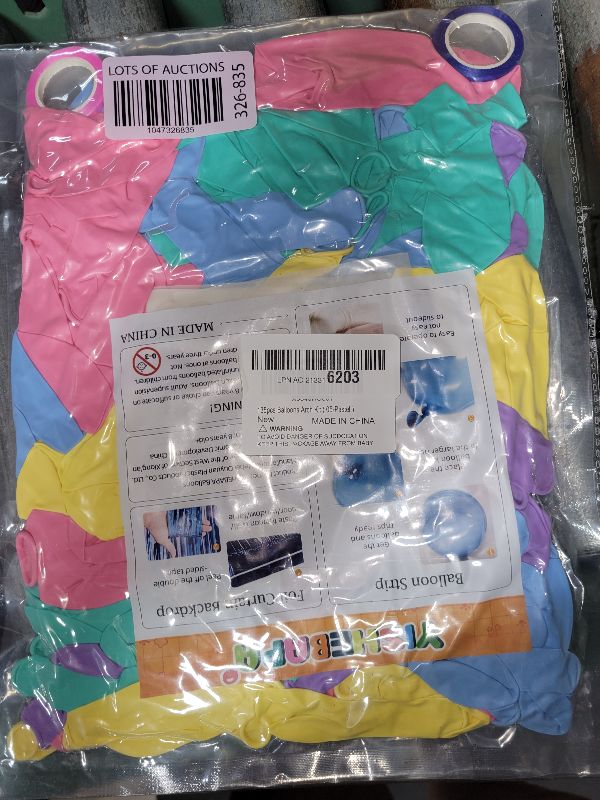Photo 1 of 135pcs Pastel Balloons Different Sizes 18" 12" 10" 5" Macaron Latex Balloon Garland Arch Kit for Birthday Baby Shower Wedding Party Decorations (05-Pastel)