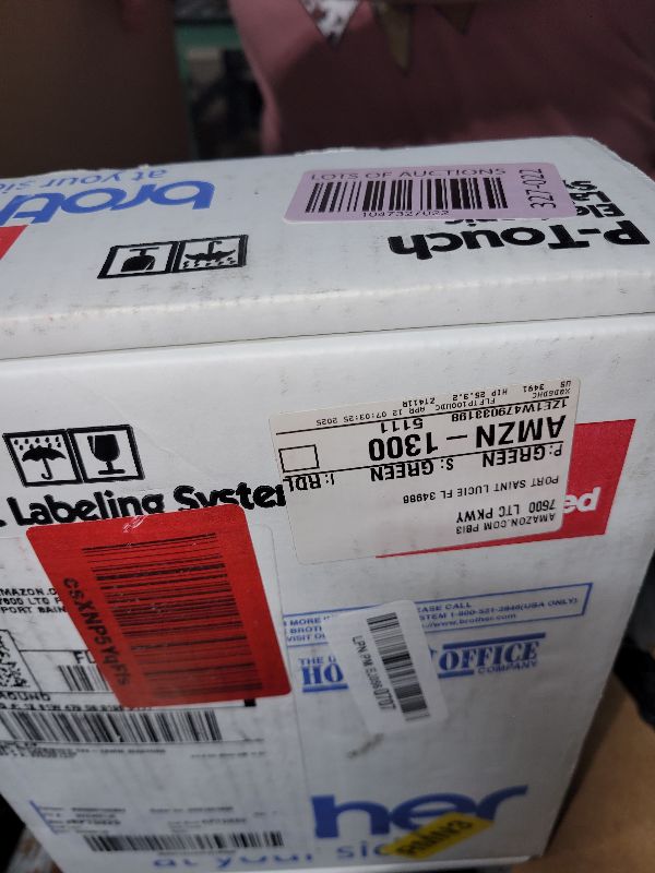 Photo 1 of Brother P-Touch Label Maker, PTD220, Thermal, Inkless Printer for Home & Office, Portable & Lightweight, QWERTY Keyboard, One-Touch Keys & 25 Pre-Set Label Templates Label Memory (Renewed Premium)