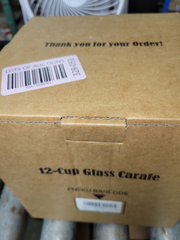 Photo 1 of 12-Cup Replacement Glass Carafe Pot Compatible with Hamilton Coffee Maker Models 46310, 49976, 49966, 49350, 49957, 49954, 49933, 49980A, 49980Z, 49983, 49618, 46300, 49950