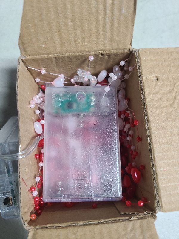 Photo 1 of [Timer] 2 Pack Valentines Day Decorations Pink&Red Hearts Lights, Valentines Day Garland with Lights Total 13Ft 40LED Beads Hearts String Lights Battery Operated Valentines Day Lights for Home Bedroom