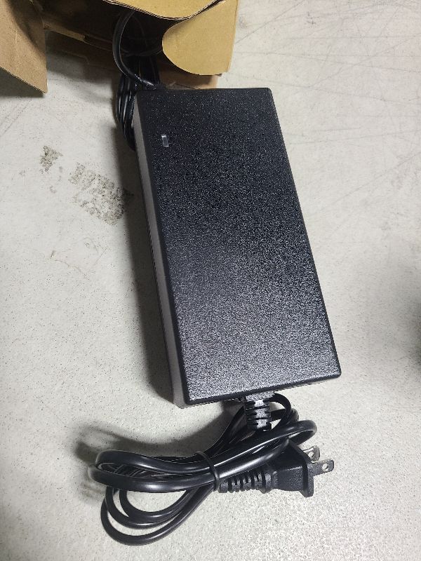Photo 1 of 24V 5A 3-Pin Male XLR Connector Battery Charger for Lakematic, Pride Mobility, Jazzy Power Chair, Drive Medical, Golden Technologies, Shoprider, Rascal 200T/500T/301 PC 24BC5000TF-1