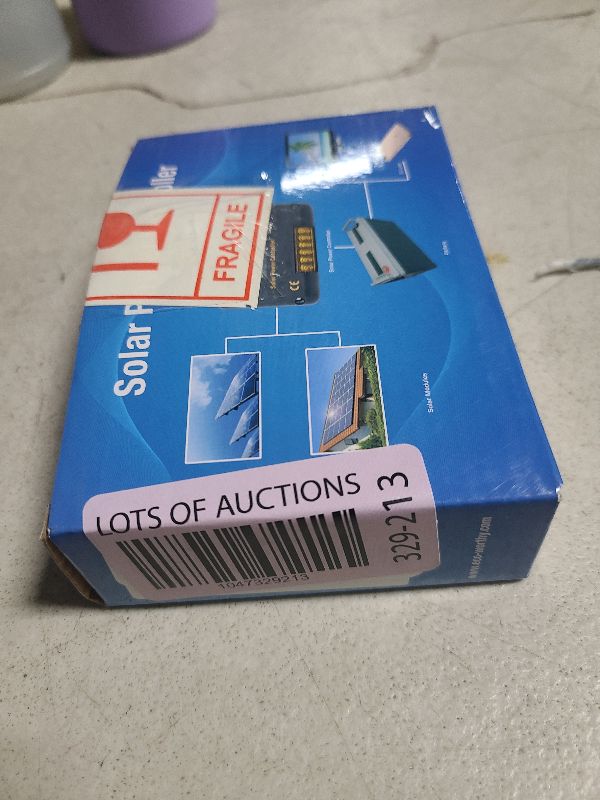 Photo 1 of ECO-WORTHY 30A Solar Charger Controller Solar Panel Battery Intelligent Regulator with Dual USB Port Auto 12/24V PWM Positive Ground for Lithium?Lead-Acid,Gel Battery