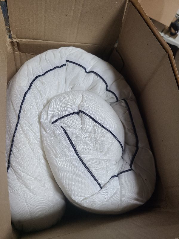 Photo 1 of 1 MIDDLE ONE Body Pillow, Cooling Memory Foam Body Pillows for Adults Sleeping, Long Pillow for Bed, Big Large Firm Full Body Pillow for Side Sleeper, 20x54 Inch, White