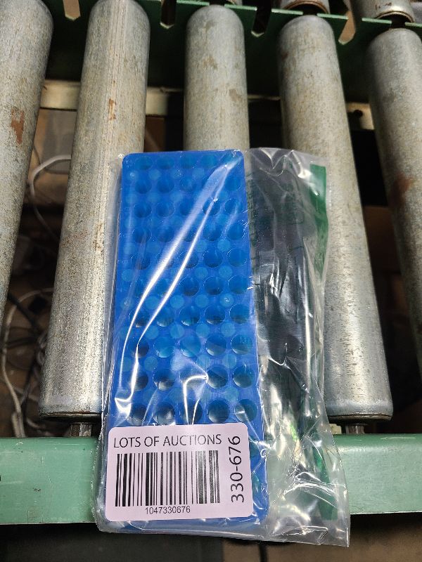 Photo 1 of 1Pcs Tube Rack,Microcentrifuge Tube Rack, Double-Sided Plate Centrifugal Pipe Rack, for 0.5ml-2ml Centrifugal Pipe, 60 Holes (Blue)