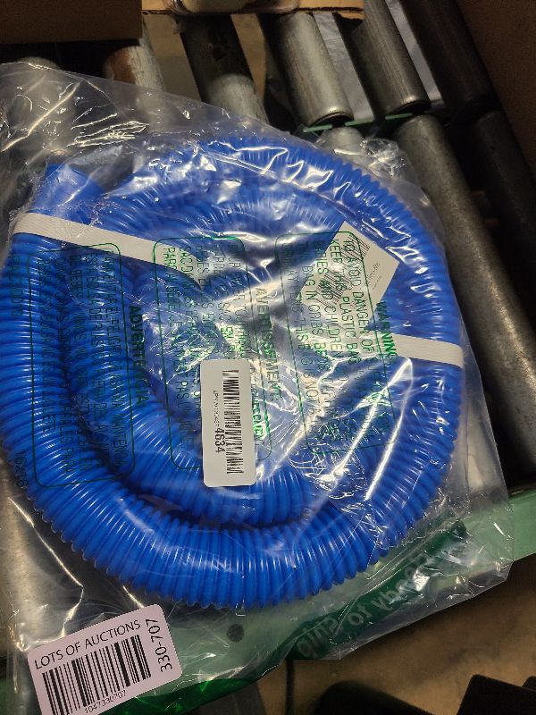 Photo 1 of 2 Pcs 1.25" Pool Hose, 59" Long Accessory Pool Pump Replacement Hoses, Compatible with All Above Ground Pool Filter Pumps that Use 1 1/4 Diameter Hoses