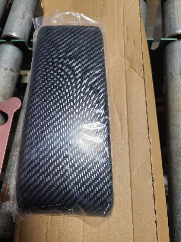 Photo 1 of 2Pack Carbon Fiber Center Armrest Box Cover Console Box Protect Cover Compatible with for BENZ C Class W204 2008-2014 for E Class W212 2010-2013, for GLK X204 2008-2015