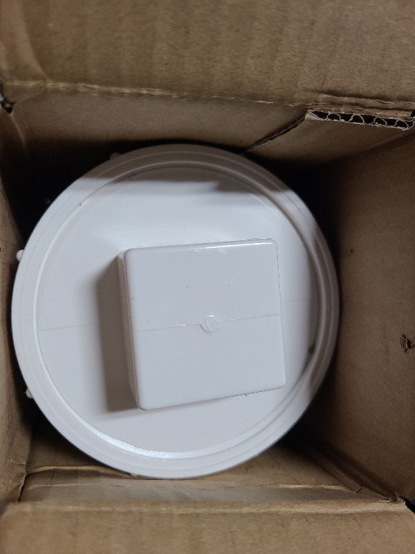 Photo 1 of 3" PVC Sewer Cleanout Adapter with Plug Pipe Fitting, PVC DWV Flush Sewer Cleanout Cap for Drainage Piping System