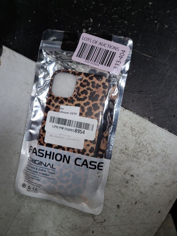 Photo 1 of Aaknhen Cheetah Print Case Compatible with iPhone 13/14, Cute Classic Leopard Case for Girls Women, Glossy Slim Fit Soft Flexible Anti-Scratch Protective Cover