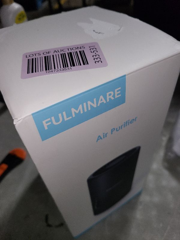 Photo 1 of Air Purifiers for Bedroom, FULMINARE H13 True HEPA Air Filter, Quiet Air Cleaner With Night Light,Portable Small Air Purifier for Home, Office, Living Room