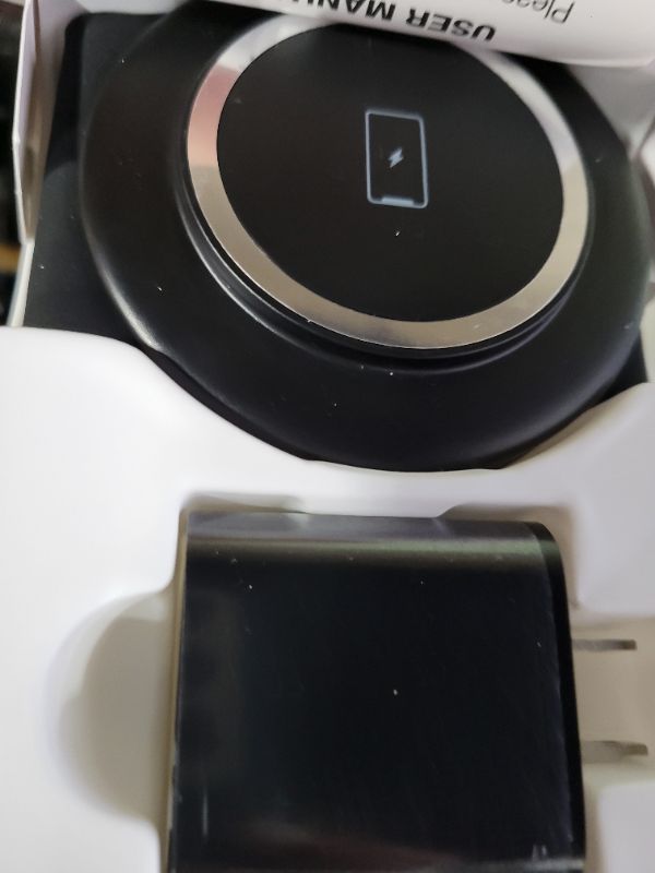 Photo 1 of 3 in 1 Charging Station for Apple Multiple Devices, Foldable Travel Wireless Charger 18W for iPhone 16 15 14 13 Pro Max Plus &Apple Watch Series/Airpods