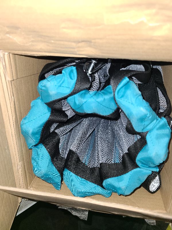 Photo 1 of Regalo My Play Deluxe Extra Large Portable Play Yard Indoor and Outdoor, Bonus Kit, Washable, Teal, 8-Panel
