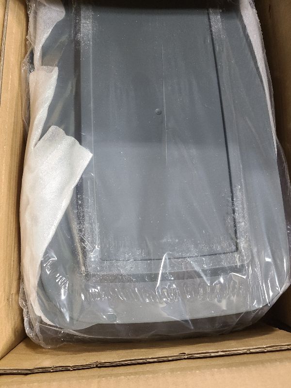 Photo 1 of 8-Piece Deep Glass Baking Dish Set with Plastic lids,Rectangular Glass Bakeware Set with Lids, Baking Pans for Lasagna, Leftovers, Cooking, Kitchen, Freezer-to-Oven and Dishwasher, Gray