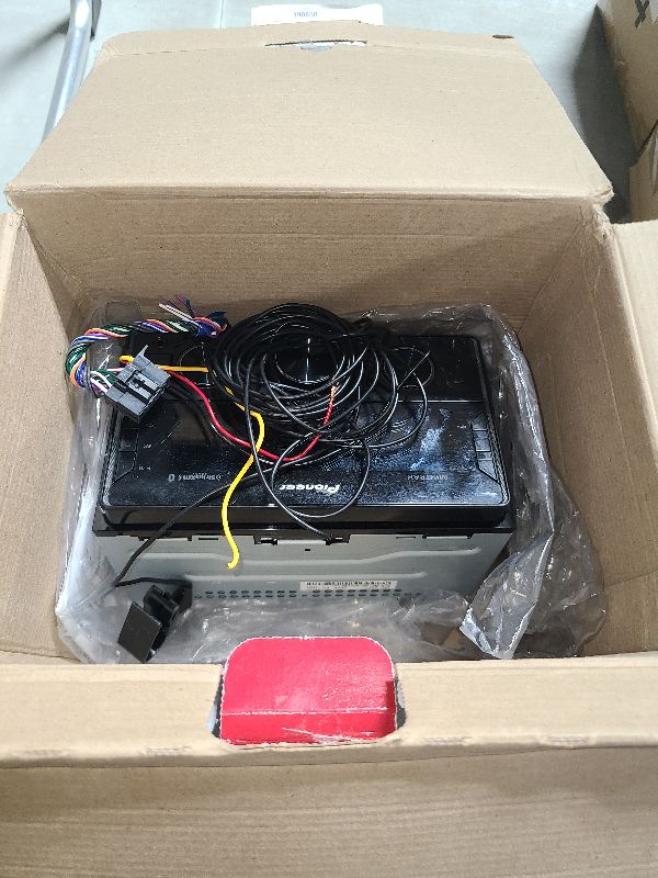 Photo 1 of Pioneer MVH-S622BS Double Din Bluetooth Car Stereo with USB/AUX Inputs, Pioneer Smart Sync, and Hands-Free Calling for Enhanced in-Car Audio Experience