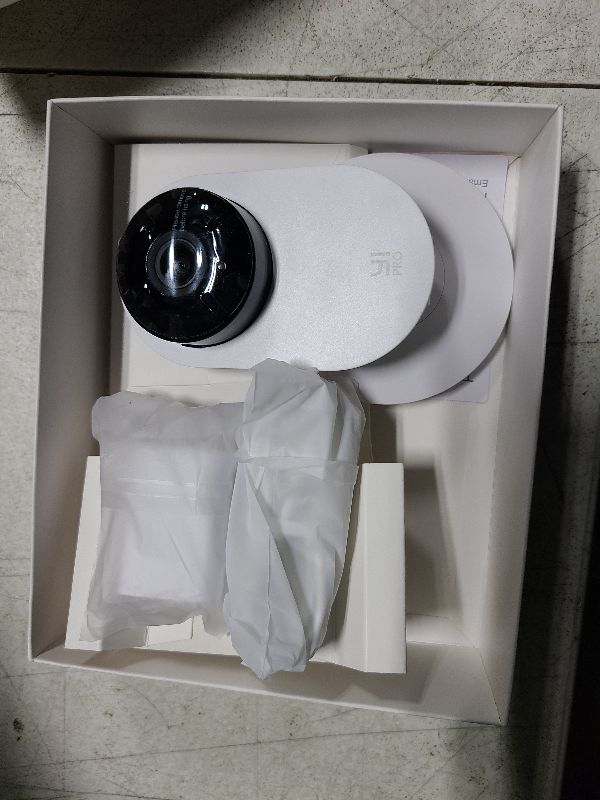 Photo 1 of **ONLY 1 CAMERA**
YI Pro 2K Home Security Camera, 2.4Ghz Wired Indoor Camera with Person, Vehicle, Animal Smart Detection, Phone App, Compatible with Alexa and Google Assistant 2Packs