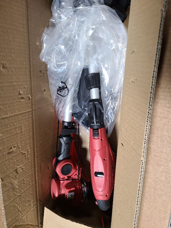 Photo 1 of Cordless String Trimmer for Milwaukee 18V Battery, Folding 3 in1 Weed Eater with Brushless Motor & Battery Level Display, 11" Electric Weed Wacker/Edger Trimmer/Lawn Mower for Yard Garden (Tool Only)