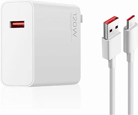 Photo 1 of 120W Fast Charger for Xiaomi 14 13 12 12t 12s Pro Lite Compatible 67W Redmi Note K60 K50 12 11 Pro Plus Black Shark 3 4 5 Poco X5 F4 X4 Gt Mi Turbo 6ft 6A USB Type C Cable
