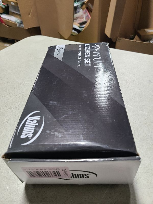 Photo 1 of Kitchen Utensils Set 35 PCS Cooking Utensils Set, Nonstick and Heat Resistant Nylon Stainless Steel Silicone Spatula Set - Kitchen Gadgets Home Essentials Kitchen Accessories, Apartment Must Haves