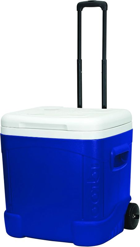 Photo 1 of EUHOMY 12 Volt Refrigerator, 48QT Electric Cooler Usable Battery, Car Refrigerator 0?~68?, 12V Fridge 12/24V DC 110-240V AC, Portable Freezer with Wheels for Camping, Travel, Truck, Outdoor