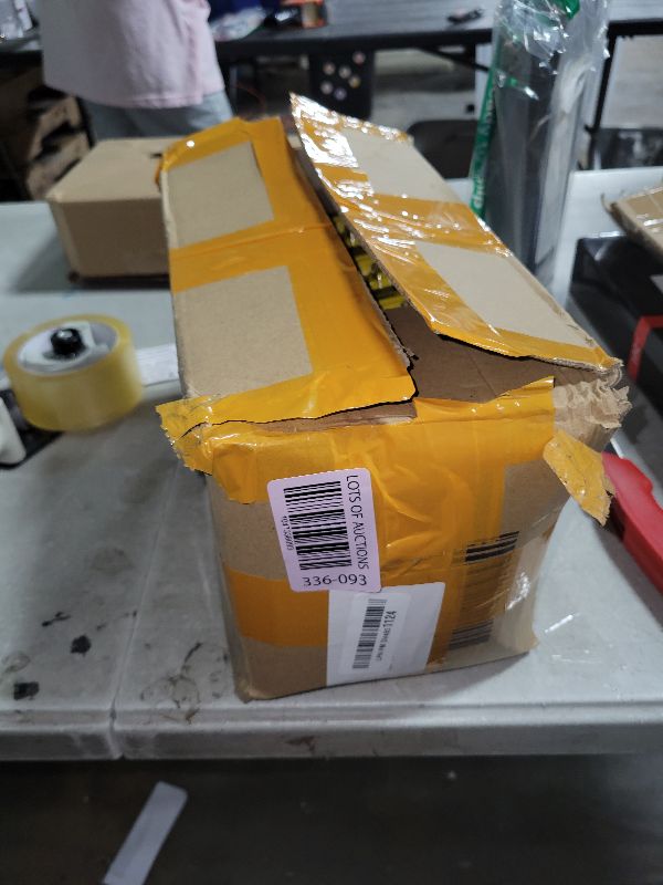 Photo 1 of 100 Pack Bolt Seal, Container Tamper Evident Seals with Serial Number, High Security Seal One Time Use Barrier Seals for Trailer Truck Train Cargo Shipping Container (Yellow)