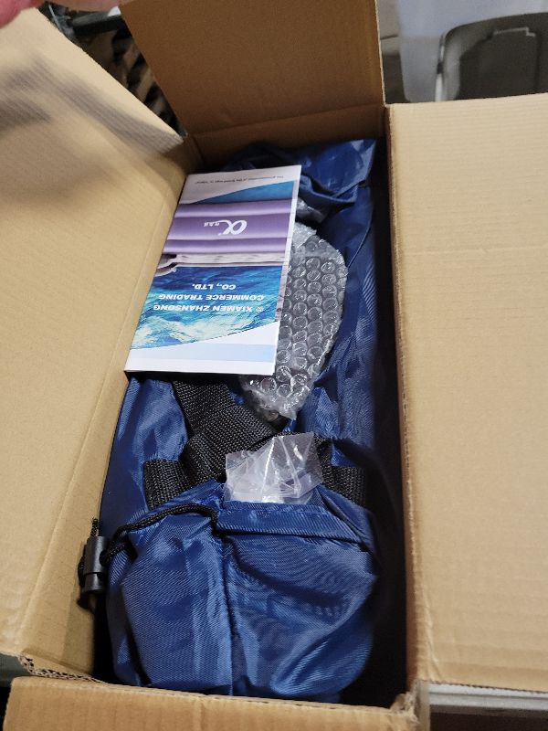 Photo 1 of A-ER-FA Twin XL Air Mattress with Headboard, Quick 3 Min Inflation, 20in High, Flocked Top - For Home, Guest, Travel, Camping