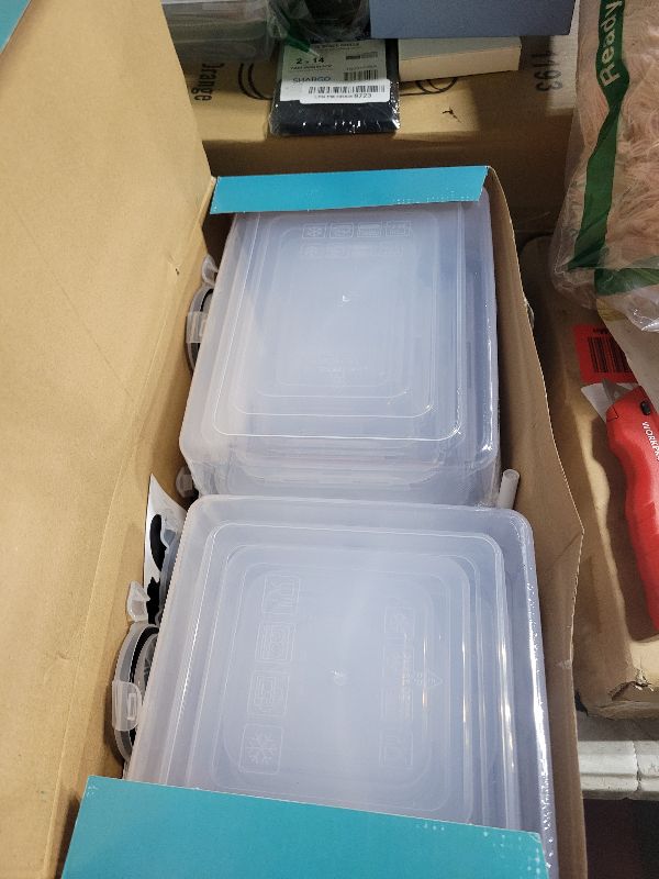 Photo 1 of 52 PCS Food Storage Containers with Lids Airtight (26 Containers & 26 Lids), Plastic Storage Meal Prep Container-Stackable 100% Leakproof & BPA-Free Organization and Storage Set, Lunch Containers